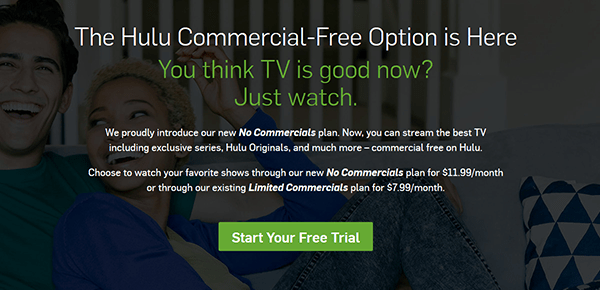 Hulu now offers a commercial-free option