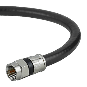 Coaxial cable - the cable that connects an over-the-air antenna to your OTA DVR, allowing you to record free over-the-air channels