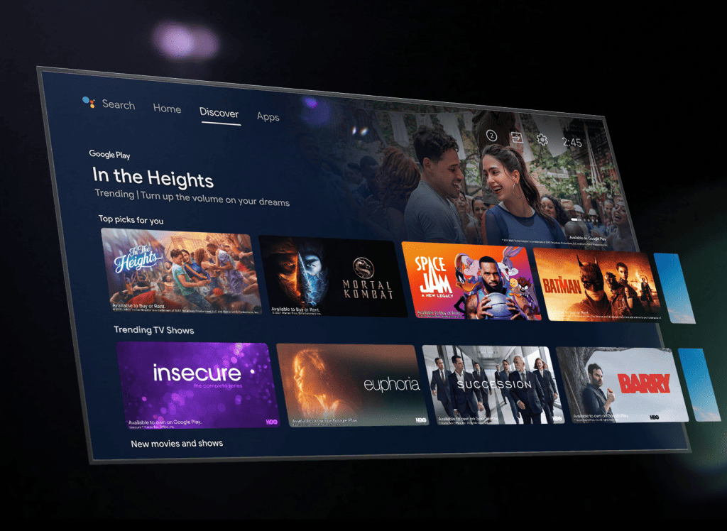 Google TV  All in one smart TV streaming platform