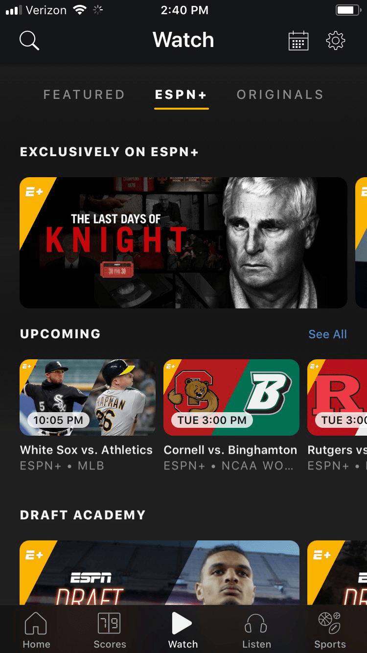 ESPN+ Review | 2020 ESPN Plus Reviews & Ratings