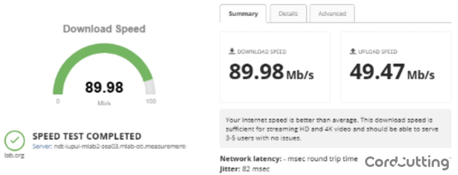 centurylink wireless speed test