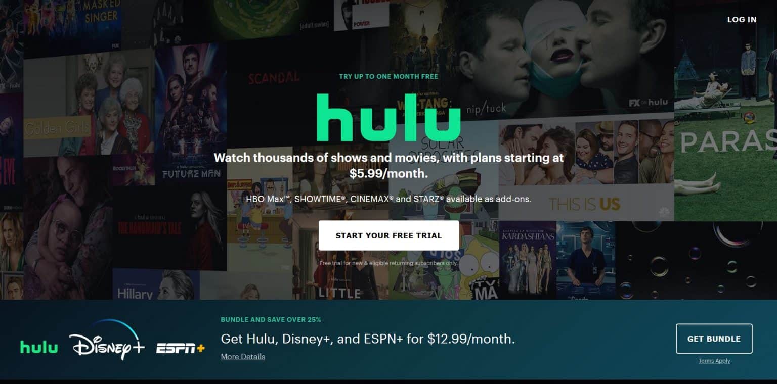Hulu Black Friday Deals & Cyber Monday Sales in 2022
