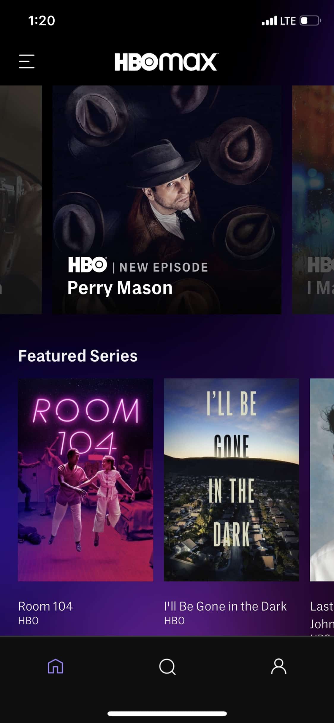 HBO Max iOS home - HBO Max review