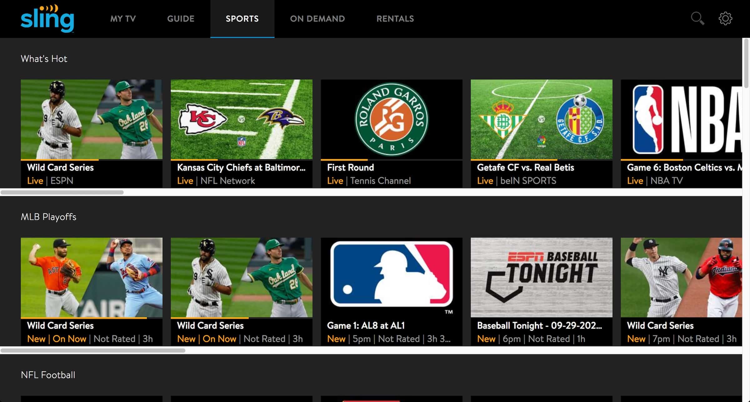 Everything to Know About Watching Sports on Sling TV