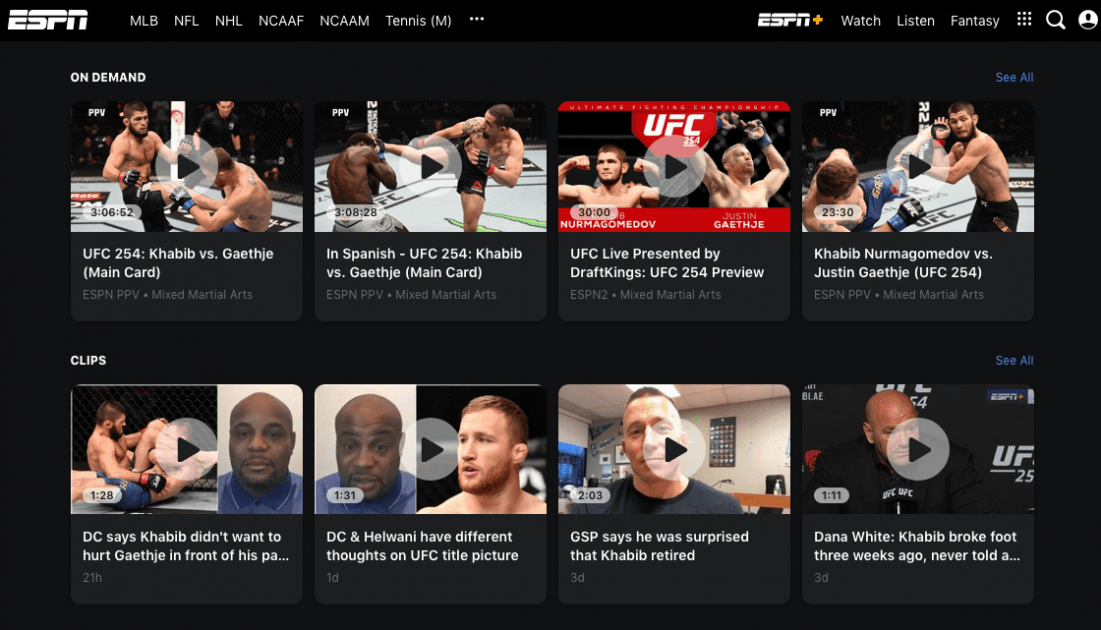 2025 ESPN+ Streaming Service Review & Ratings - How To Buy Ufc 246 Without Espn Plus