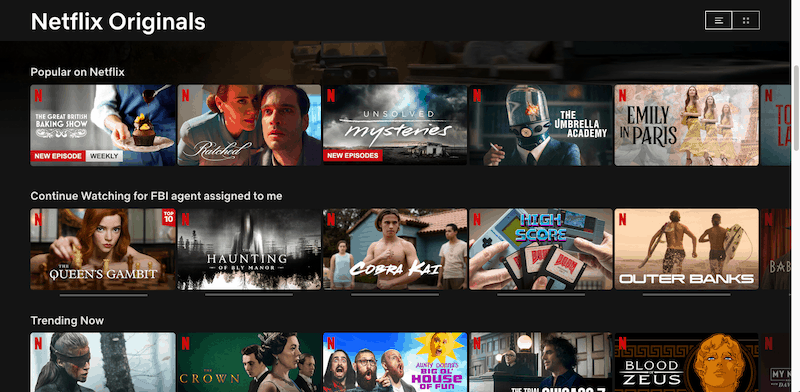 Netflix - Web Originals