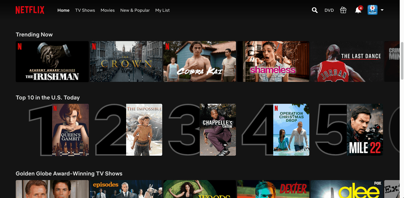 About Netflix - Homepage