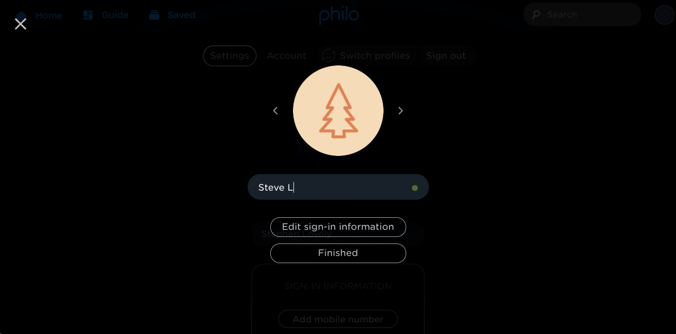 Philo Profile