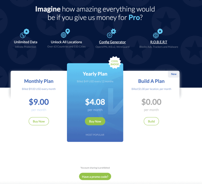 windscribe vpn cost