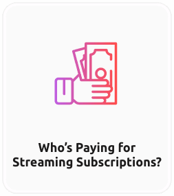 Who is Paying for Streaming Subscriptions?