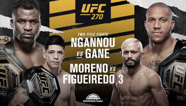 How to Watch UFC 270: Ngannou vs. Gane