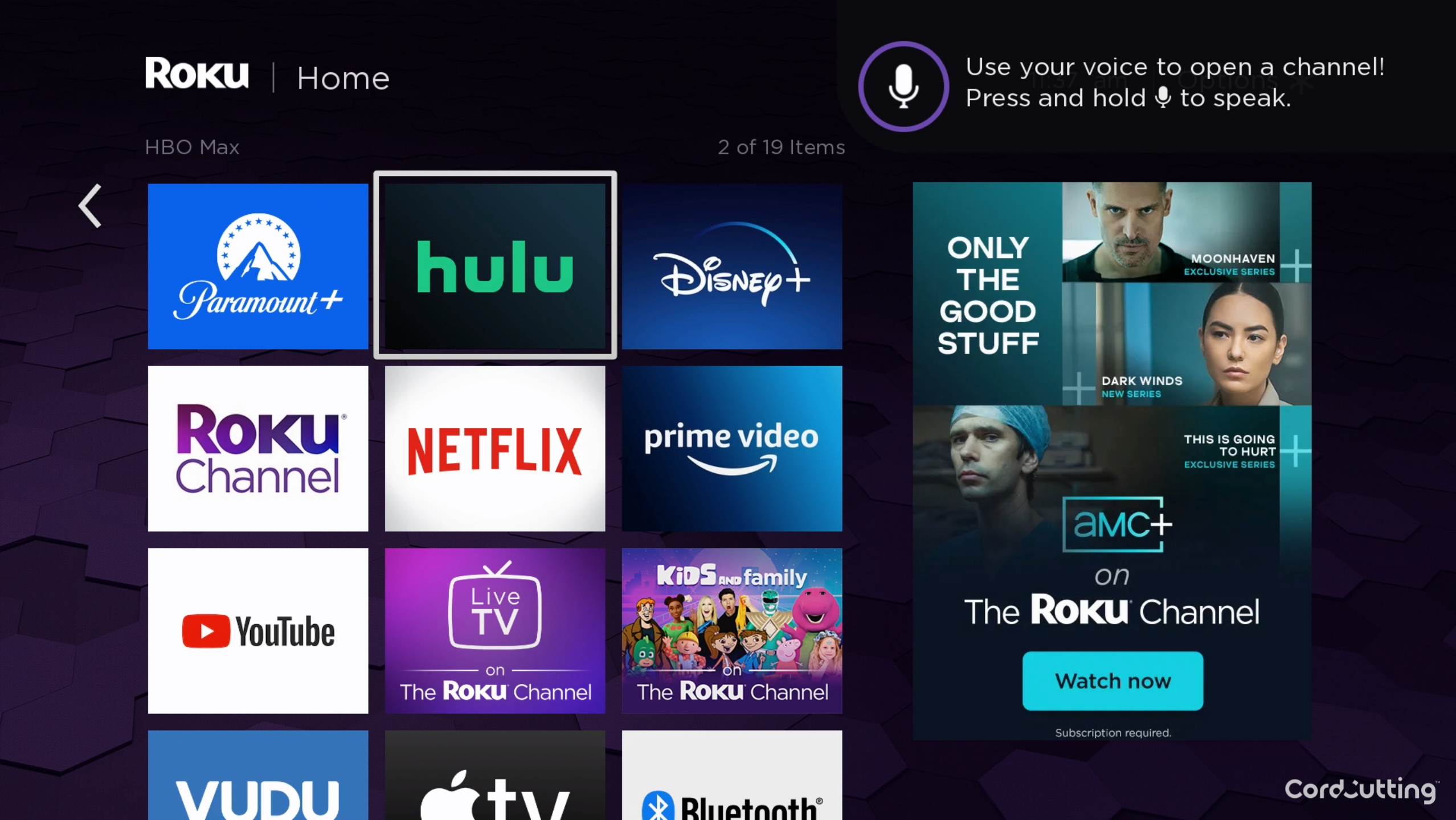 Roku Streambar Pro apps