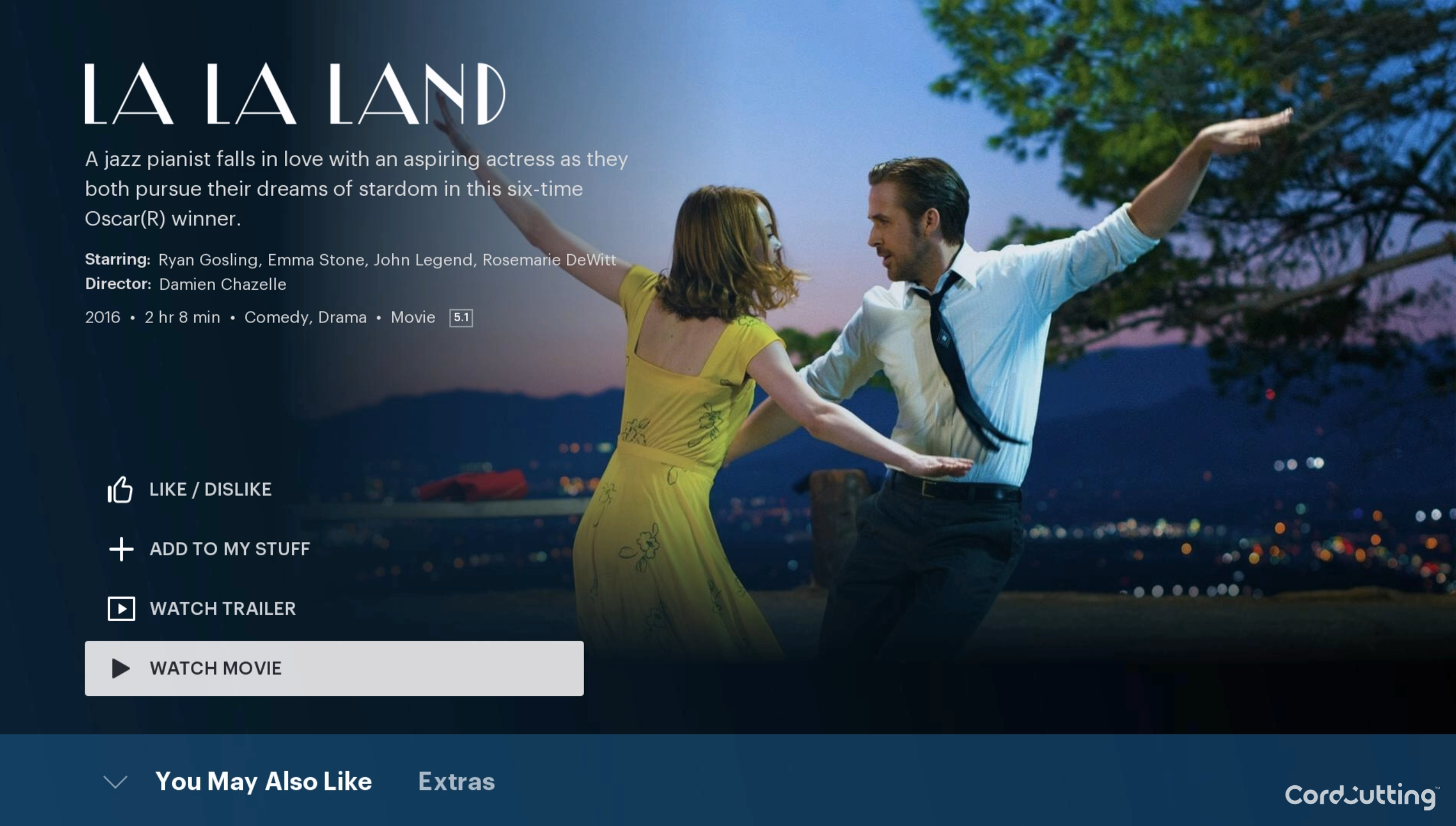 “La La Land” on the Roku Streambar Pro