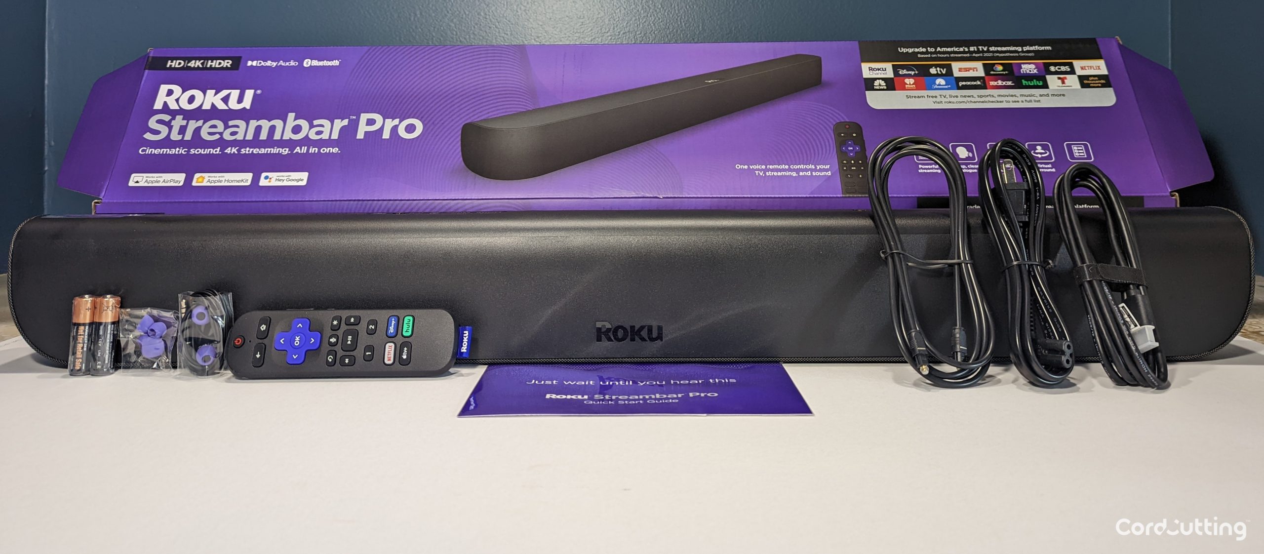 roku streambar pro review unboxing 