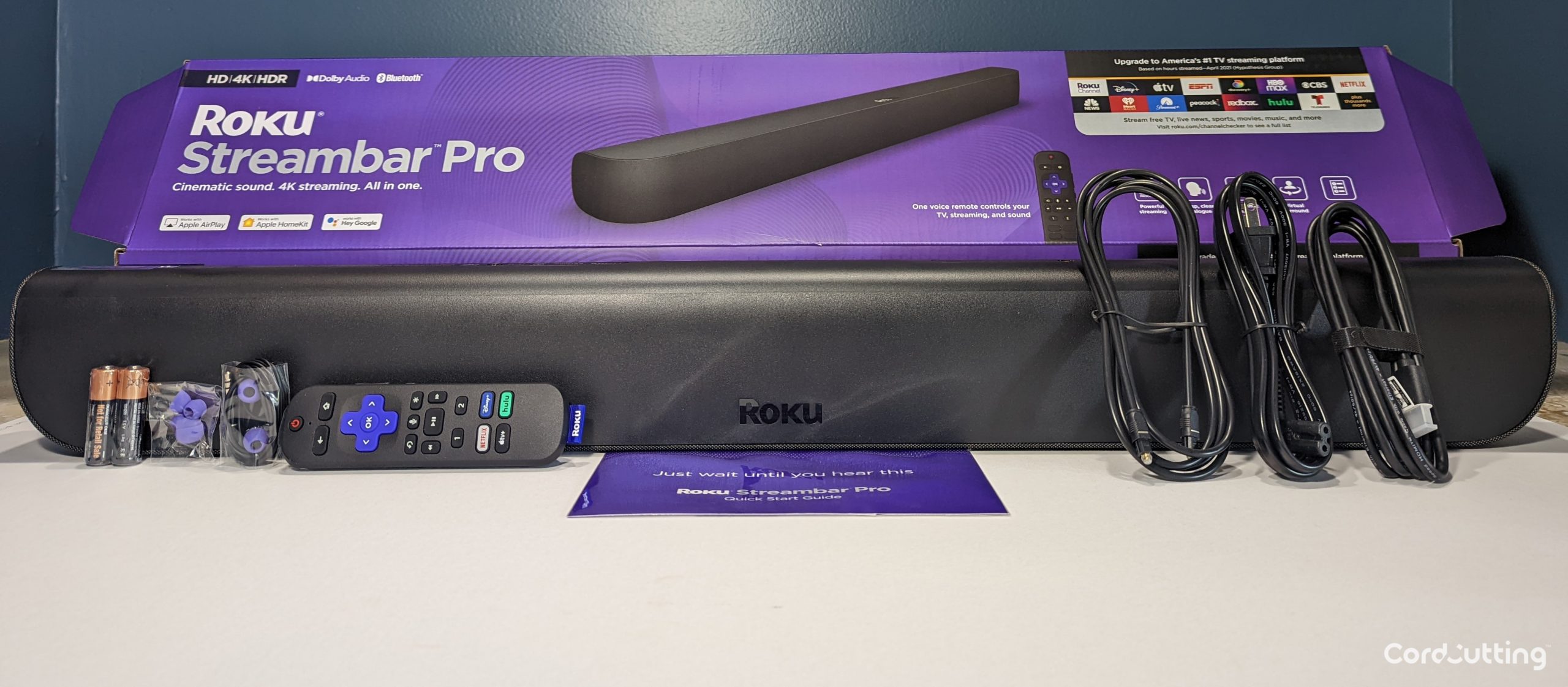 Roku® Streambar® Pro, All-In-One Streaming TV Soundbar