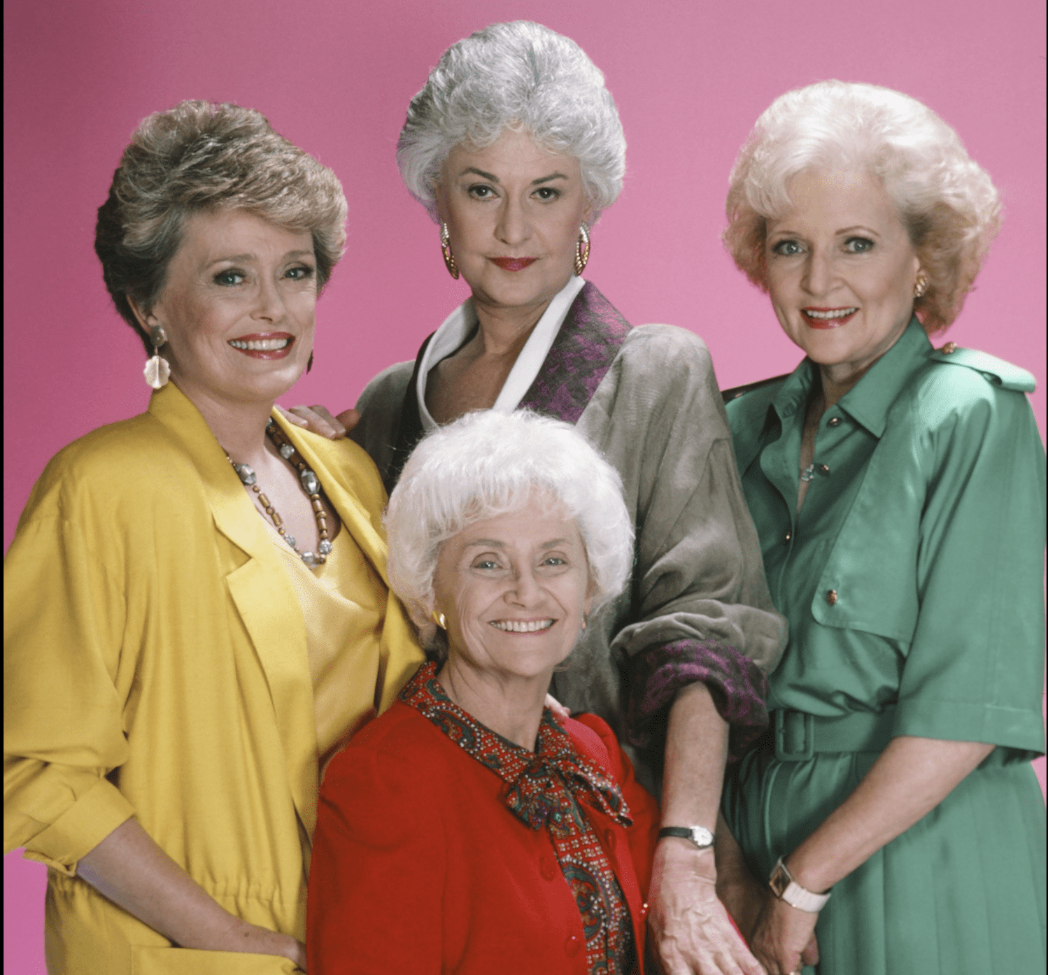 The main cast of the show The Golden Girls