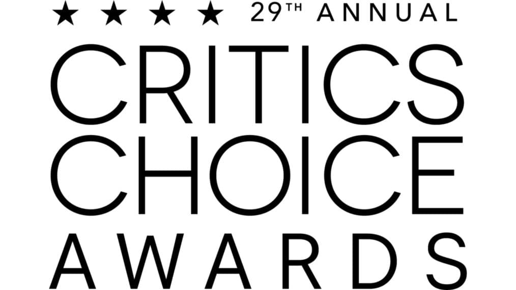 The 29th annual Critics Choice Awards Logo from CCA.
