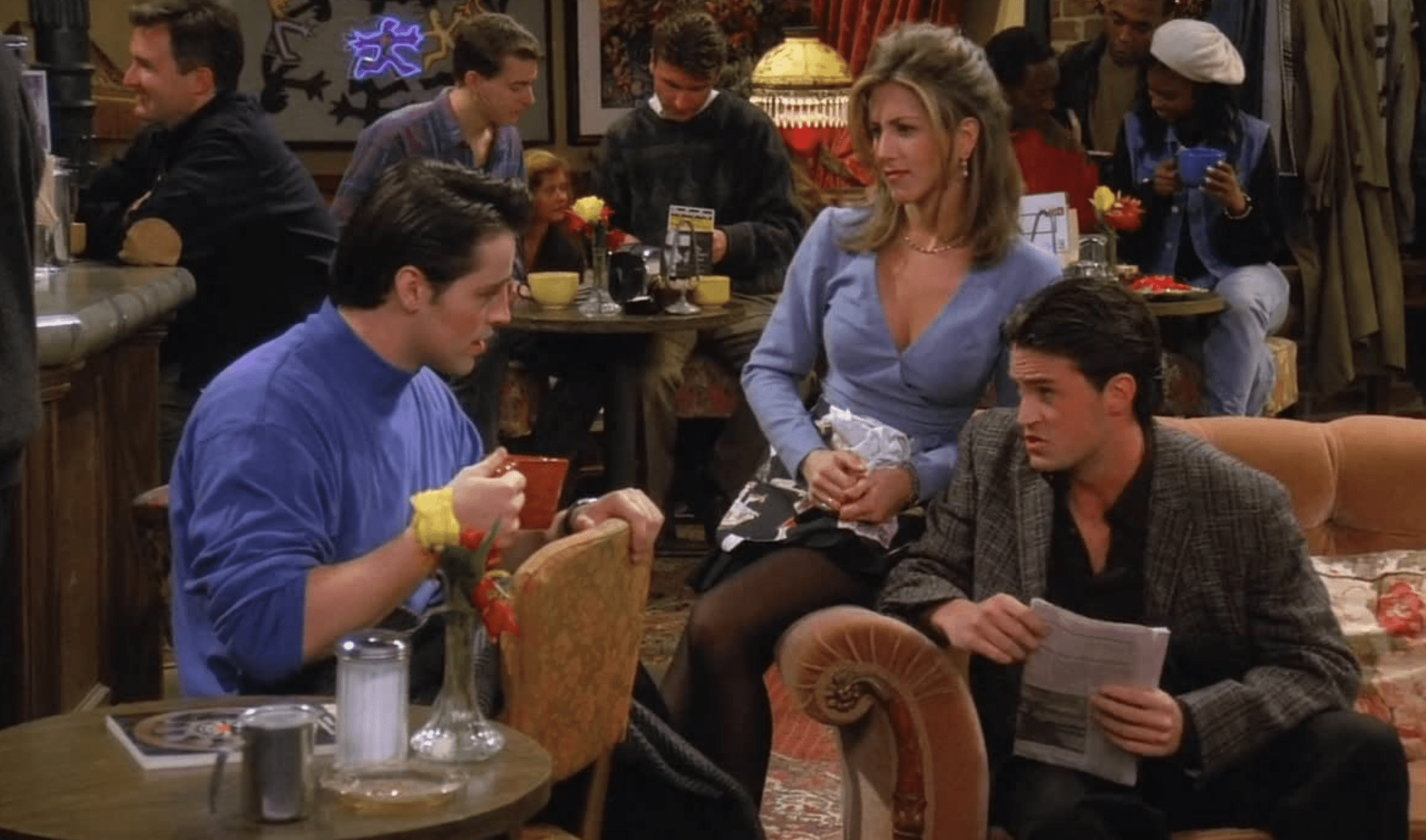 Ross,Amy,Rachel and Joey ,Season 10 episode 5 