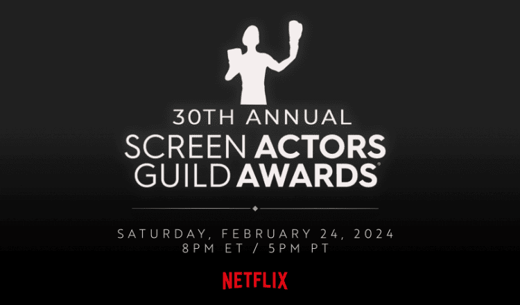 The Screen Actors Guild Awards logo from SAG-AFTRA.