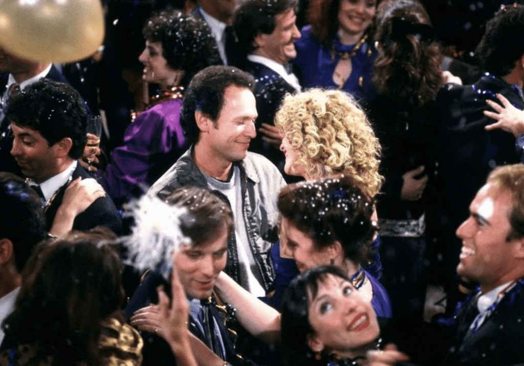 Harry and Sally party in Times Square for New Year’s Eve