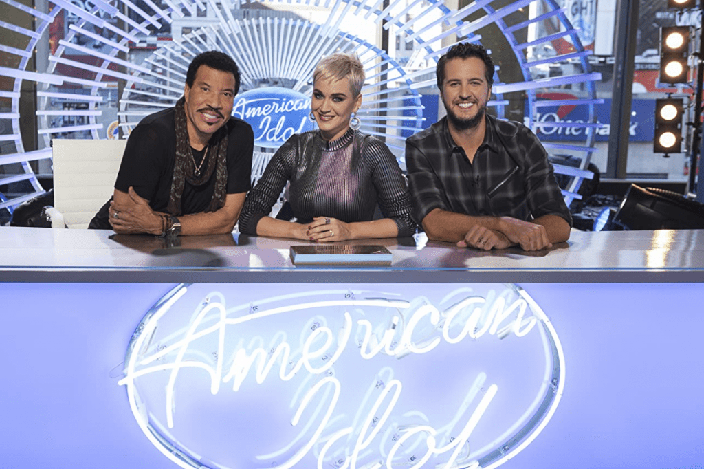 Lionel Richie, Katy Perry, and Luke Bryan on “American Idol”