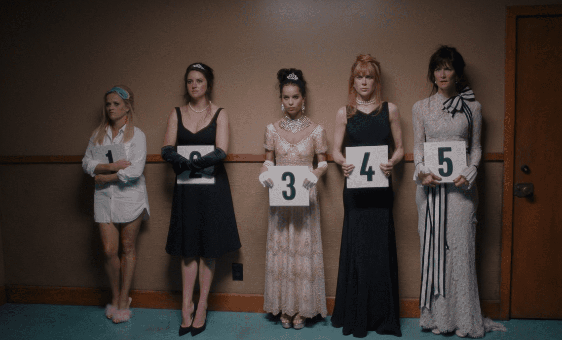 The women dressed up as Audrey Hepburn in a police lineup
