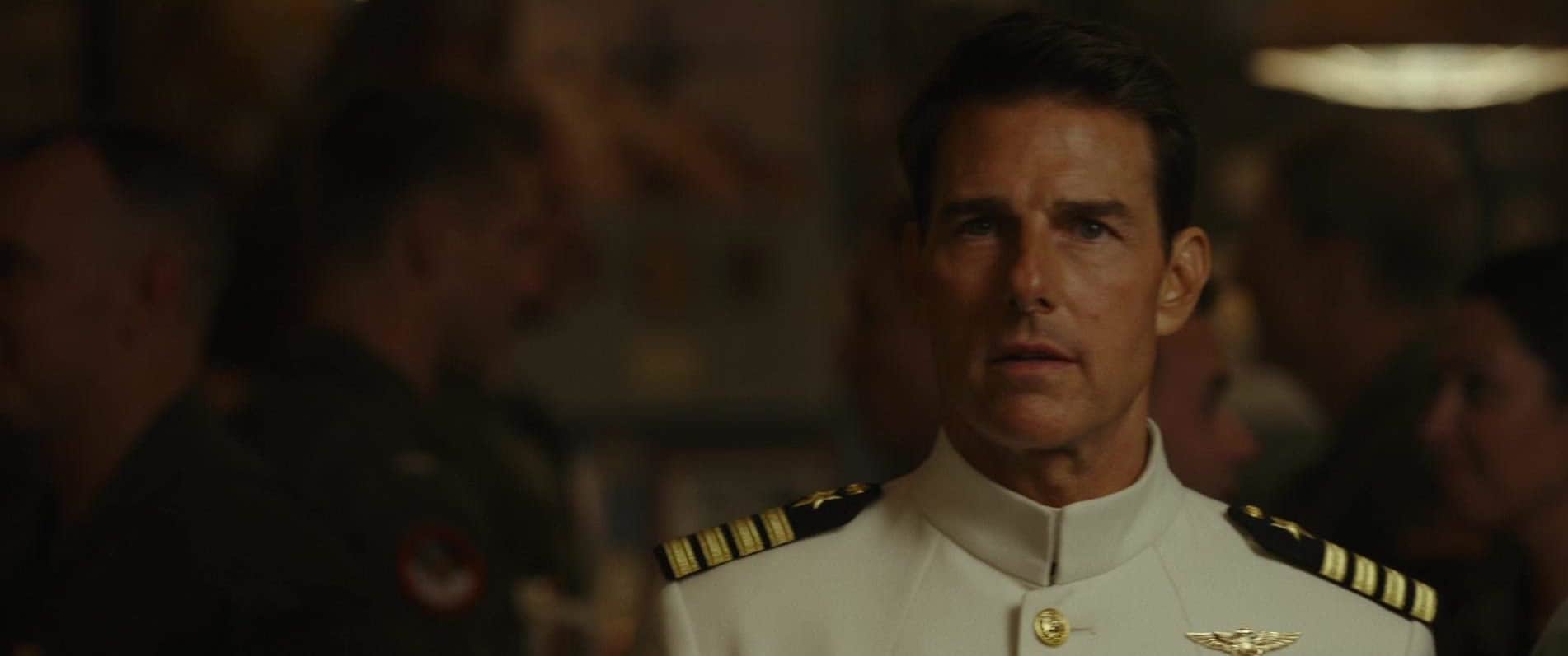 Capt. Pete ‘Maverick’ Mitchell wearing service dress whites