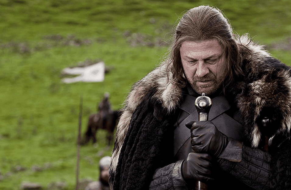 Sean Bean as Ned Stark in this image from HBO