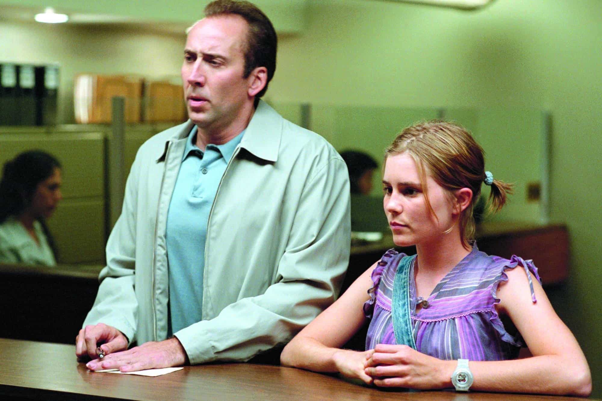 Nicolas Cage and Alison Lohman in this image from Apple TV Plus