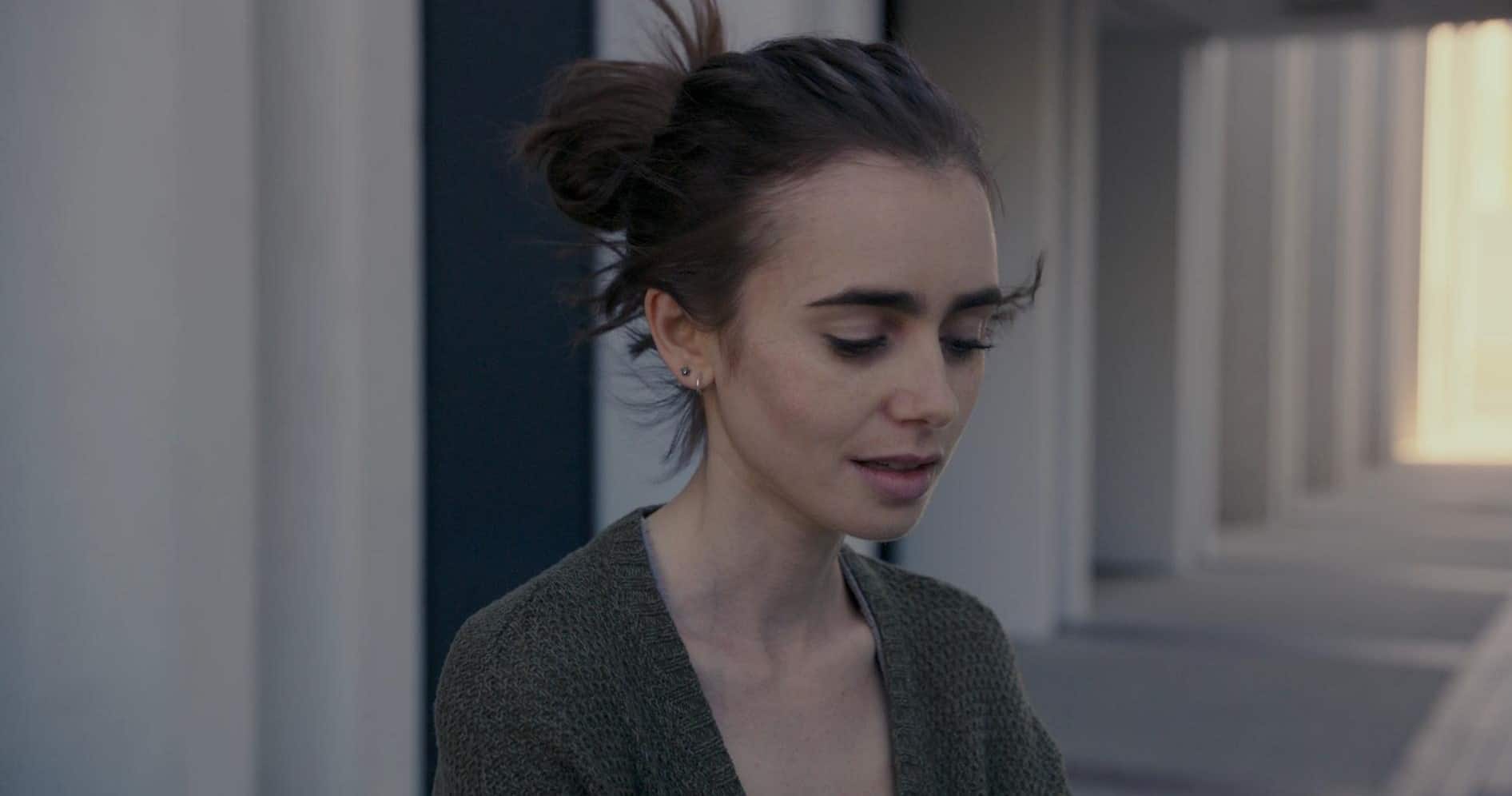 Lily Collins in this image from Netflix