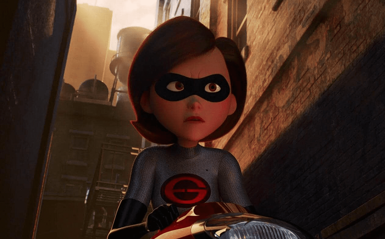 Elastigirl, voiced by Holly Hunter, in this image from Disney Plus