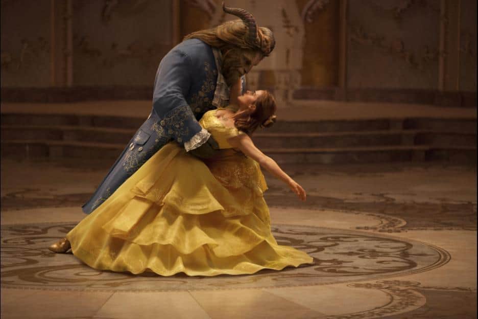 Dan Stevens and Emma Watson in this image from Walt Disney Studios Motion Pictures