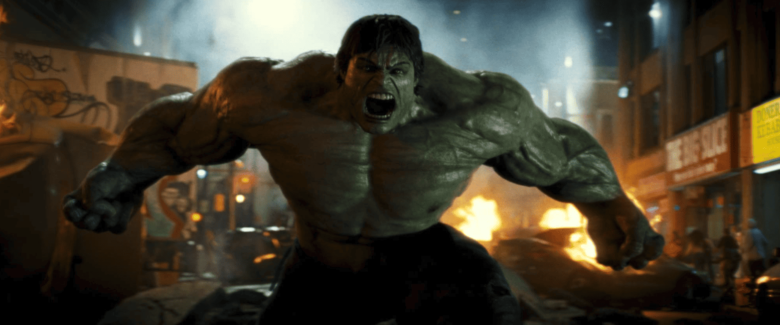 The Hulk is hulked out in this image from Marvel Studios