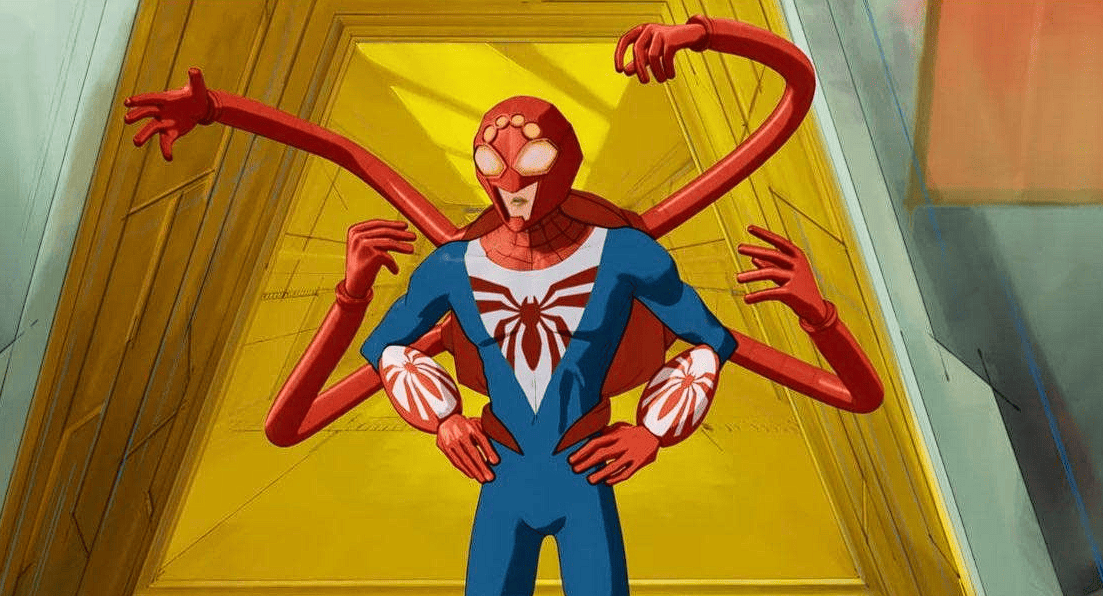 A Spider-Man with four extra arms in this image from Sony