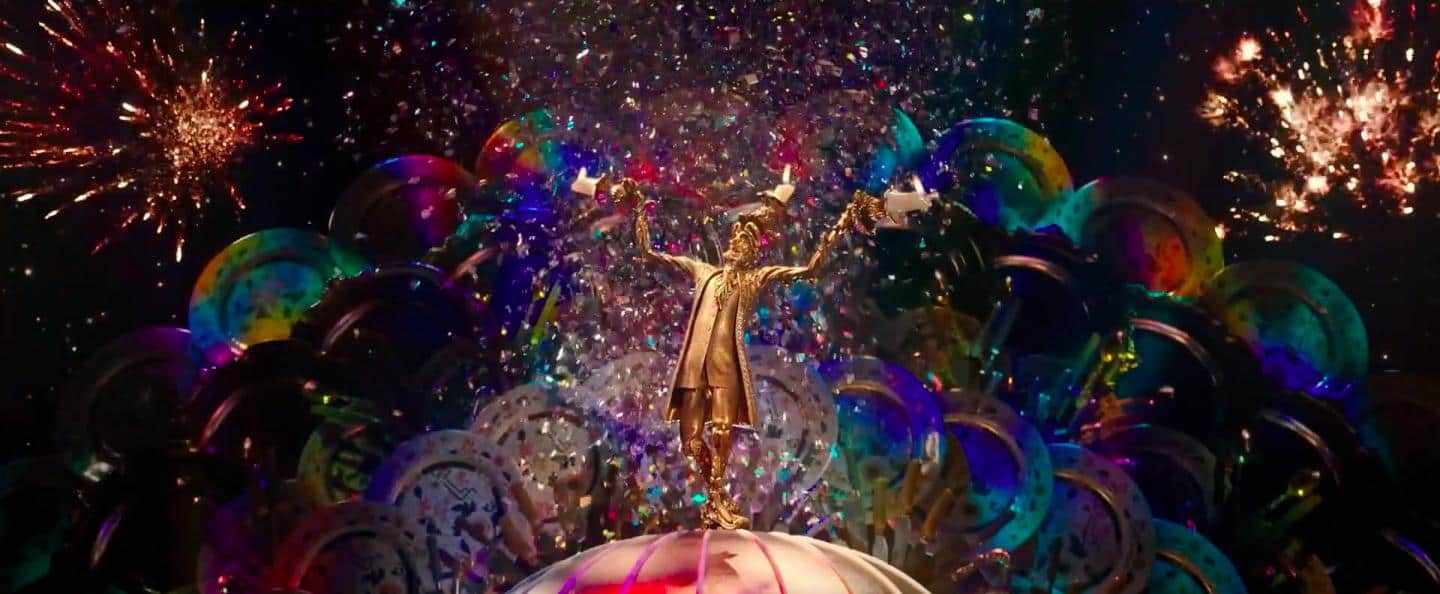 CGI Lumière in this image from Walt Disney Studios Motion Pictures