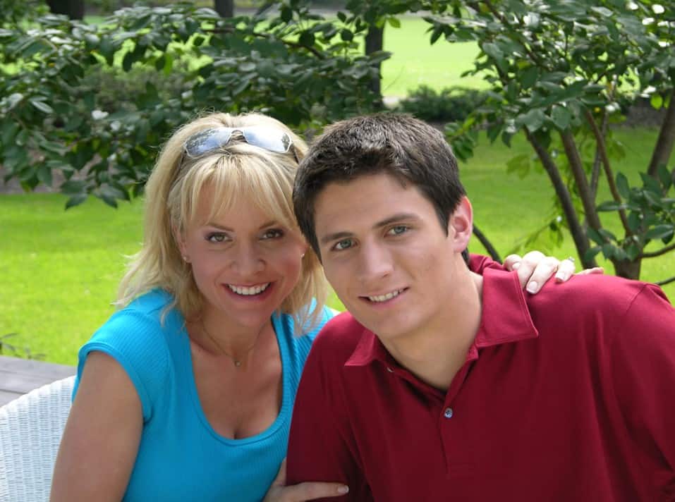 Barbara Alyn Woods and James Lafferty in this image from Tollin/Robbins Productions/Warner Bros. Television