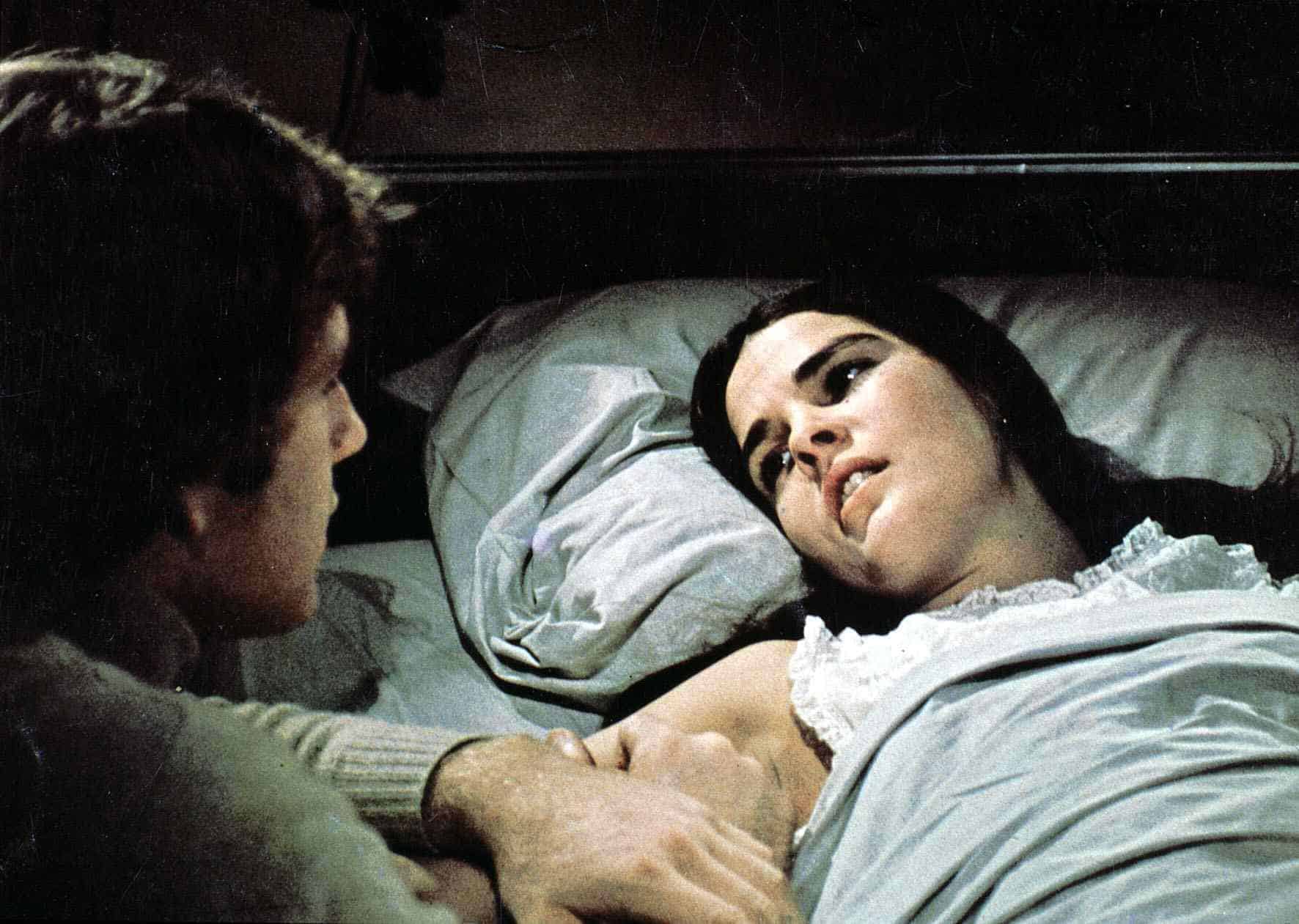Ryan O'Neal and Ali MacGraw in this image from fuboTV