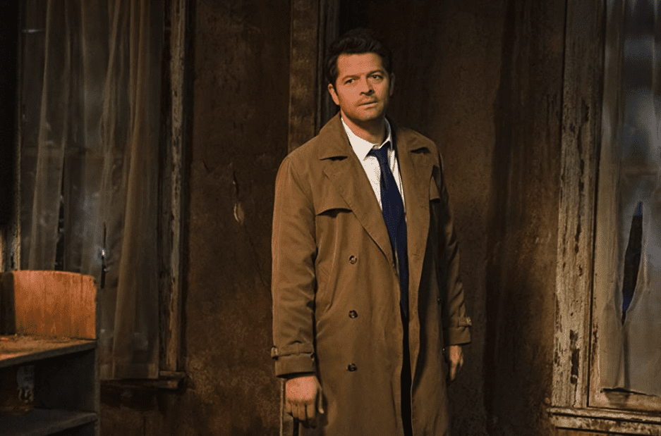 A man in a trench coat in this image from Netflix 