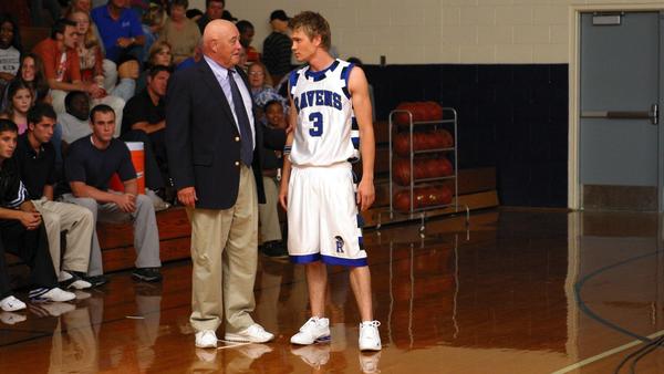 Whitey Durham and Lucas Scott in this image from Tollin/Robbins Productions 