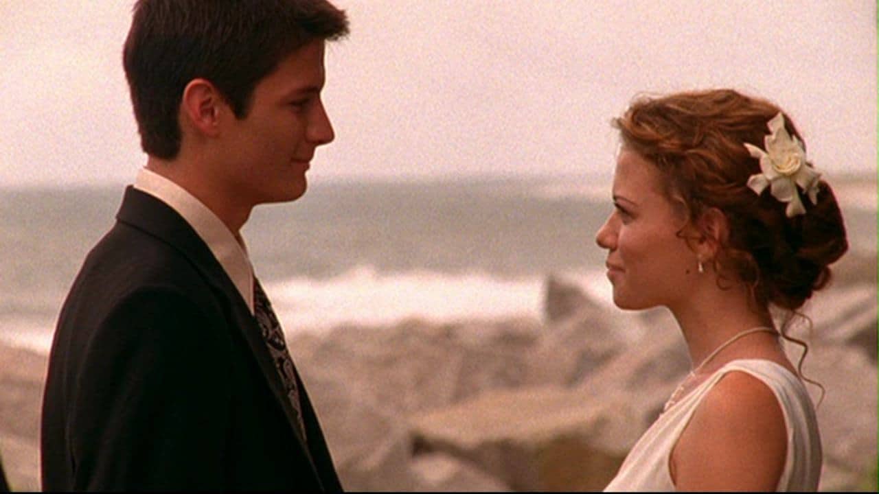 Nathan and Haley in this image from Tollin/Robbins Productions