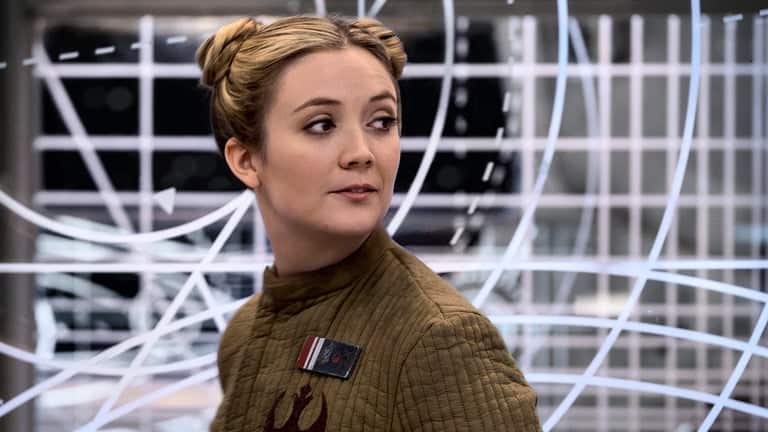 Billie Lourd in this image from Lucasfilm