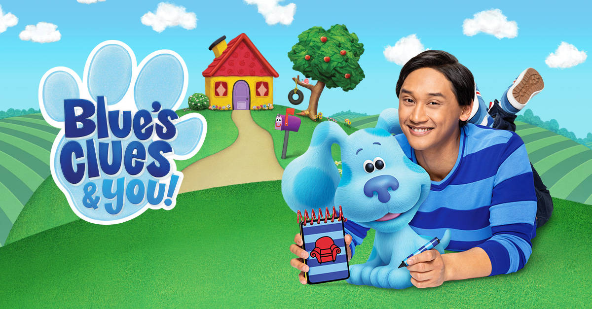 “Blue’s Clues and You!” promo image from Nickelodeon Animation Studio