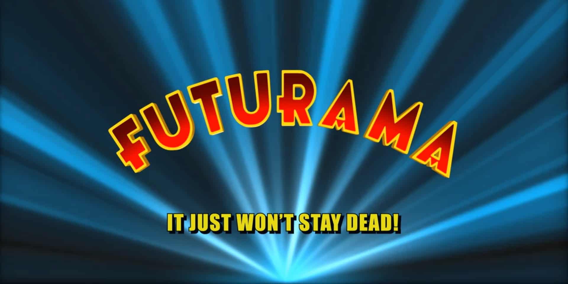 A title screen from Futurama in this image from 20th Century Fox Television
