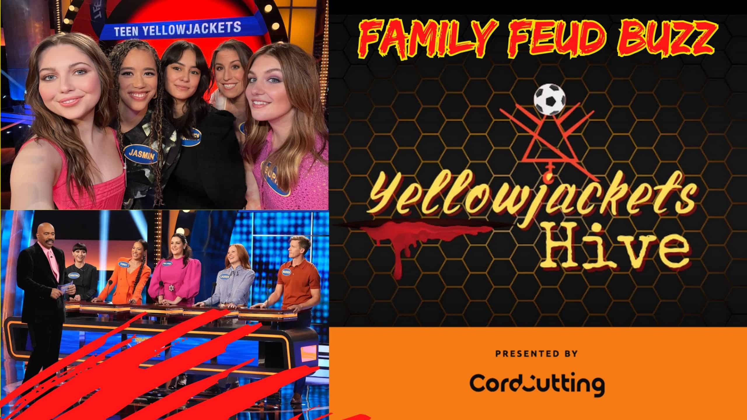 ‘Yellowjackets’ Cast on Celebrity Family Feud