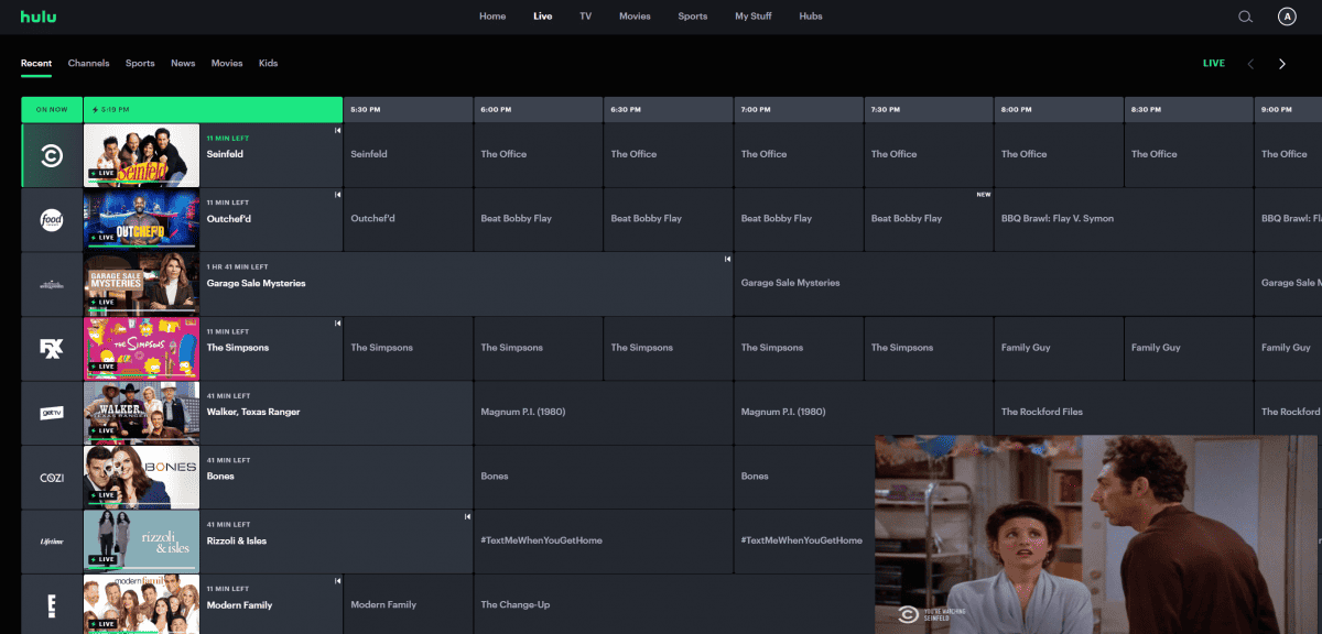Hulu Live TV Review 2024