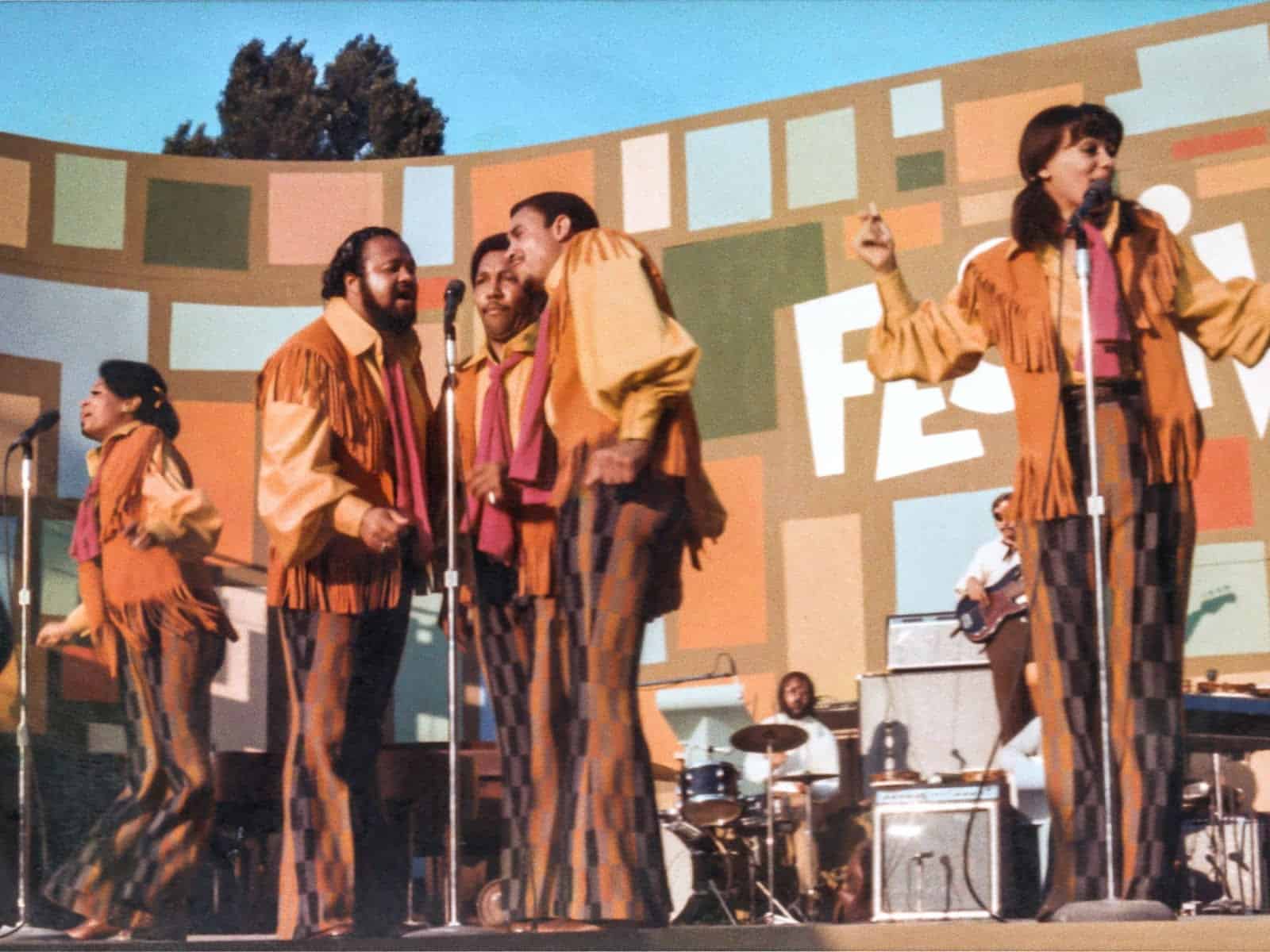 5th Dimension performing on stage in 1969 in this image from Onyx Collective.