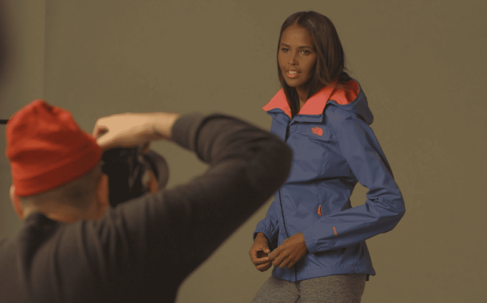 Ubah Hassan posing for a photoshoot as part of her self-titled documentary in this image from RadicalMedia.