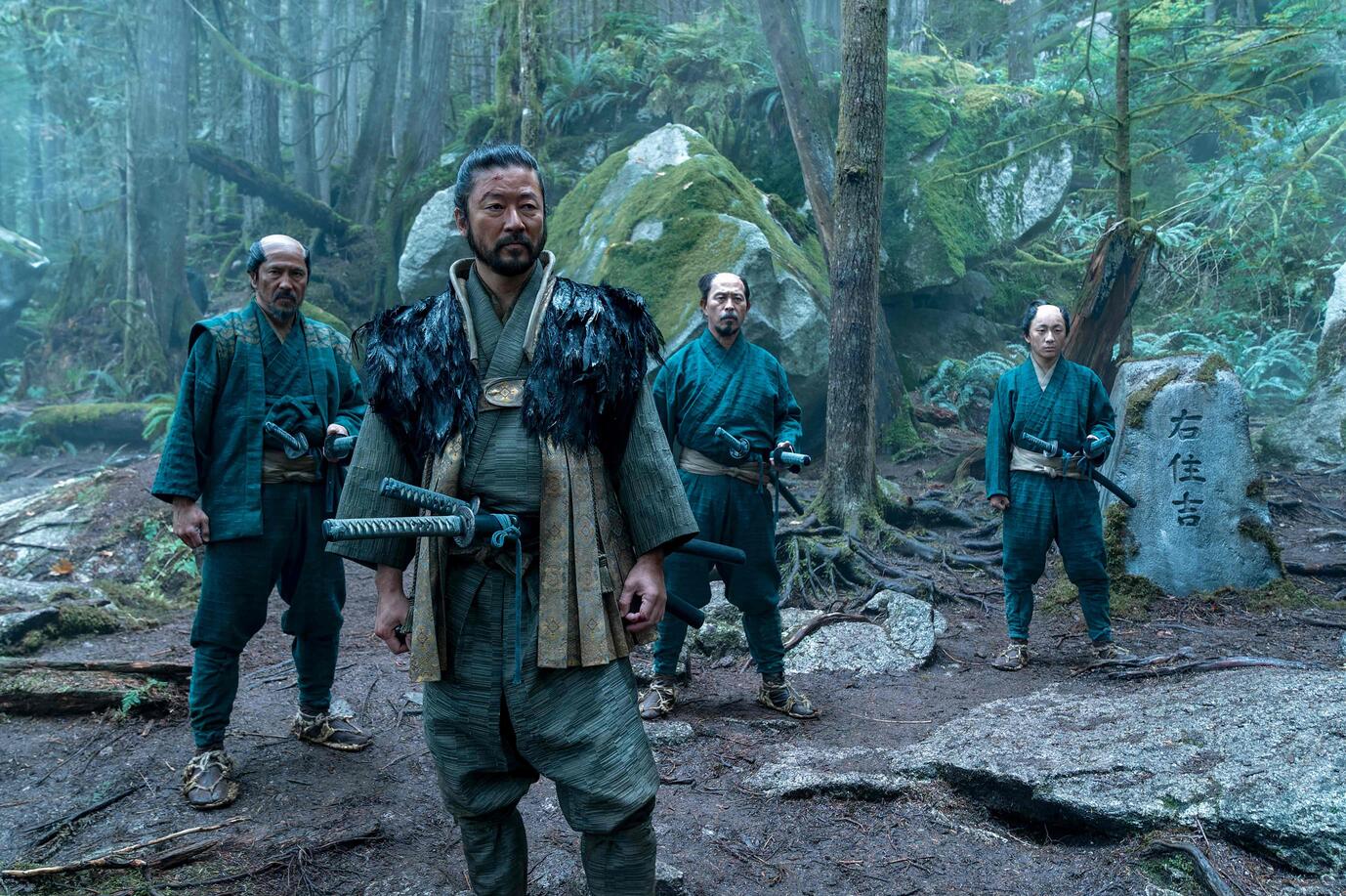  Four warriors in the forest in this image from FX Productions.