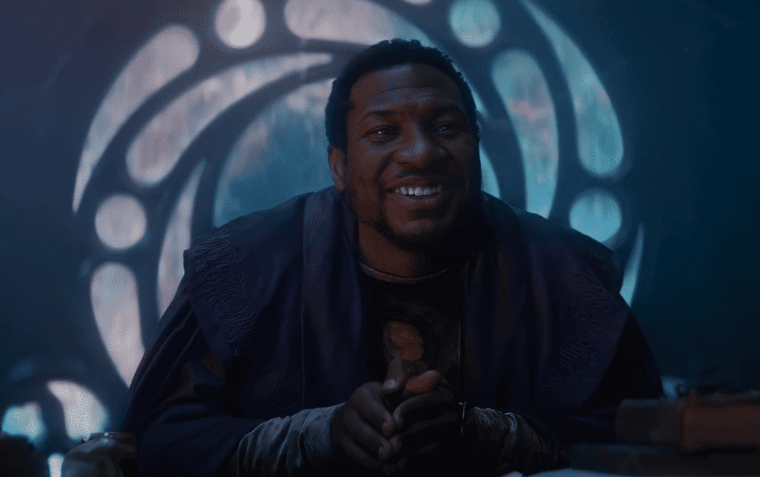 Jonathan Majors as Kang in Loki