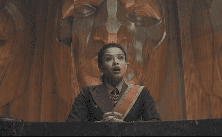 Gugu Mbatha-Raw as Ravonna Renslayer in Loki.